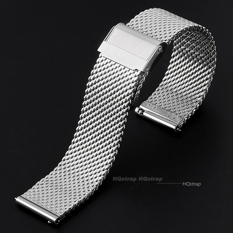 0.6mm 1.0mm Milanese Mesh Stra - đánh giá và giá Mesh Strap Metal