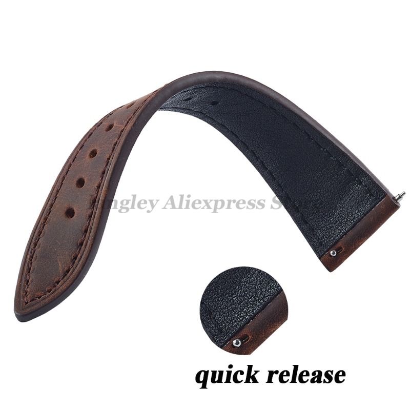 Quick Release Vintage Retro Ge - đánh giá và giá Leather Strap Quick Release