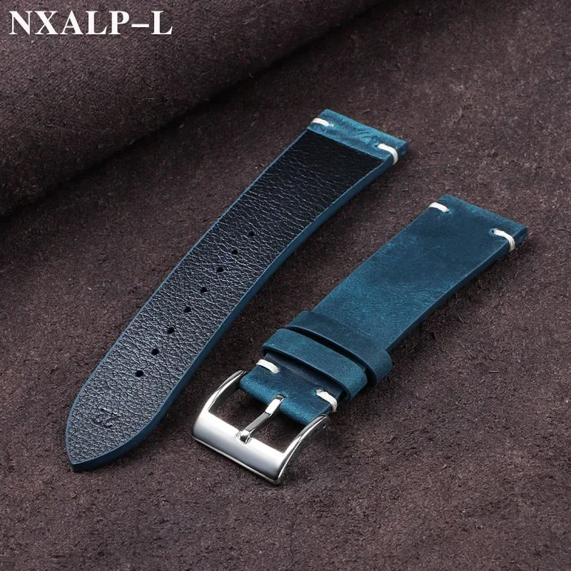 Vintage Oil Wax Leather Watch  - đánh giá và giá Nato Strap Nylon