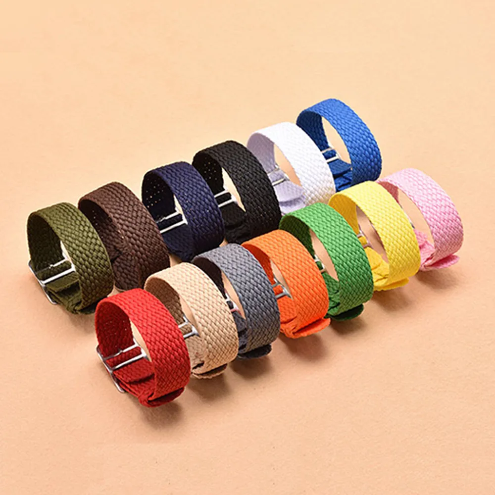 Nylon Strap 14mm 16mm 18mm 20m - đánh giá và giá Perlon Strap Woven