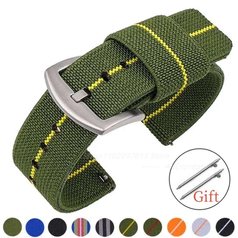Nylon Watch Band 18mm 20mm 22m - đánh giá và giá Nato Strap Nylon