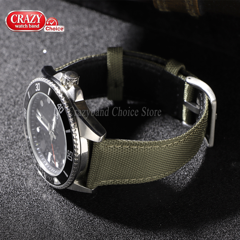 20mm 22mm Canvas Leather Weave - đánh giá và giá Canvas Strap Watch